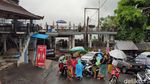 Potret Pura Lempuyang Waktu Hujan, Ramai tapi Tak Istimewa