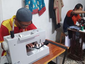 Cerita Mantan Pemakai Sabu yang Kini Jadi Penjahit Baju di Rutan Medan