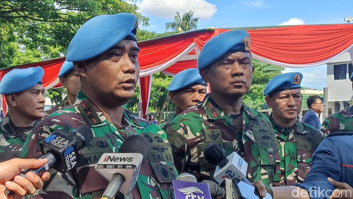 Danpaspampres Marsda TNI Wahyu Hidayat Sudjatmiko (Wildan Noviansah/detikcom)