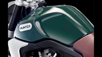Motor ini memiliki kapasitas tangki 20 liter dengan konsumsi BBM 28 km/liter. Foto: dok. Hunter Scrambler SK500 Official