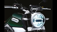 Polisi bakal menggunakan motor Hunter Scrambler SK500 untuk ujian praktik SIM CI. Belum banyak unit motor yang disediakan, Direktur Registrasi dan Identifikasi Korps Lalu Lintas Polri Brigjen Yusri Yunus menyebut baru ada 32 unit Hunter Scrambler SK500 yang disediakan untuk ujian praktik pemohon SIM CI Foto: dok. Hunter Scrambler SK500 Official
