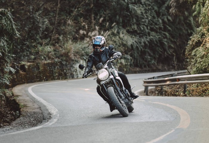 Hunter Scrambler SK500 motor yang akan digunakan untuk uji praktik SIM CI dengan harga Rp 166,75 Juta.