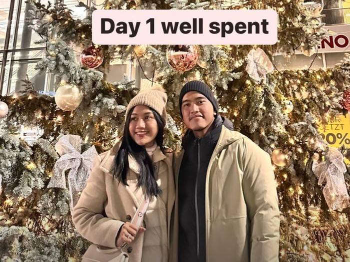 Kaesang dan Erina Gudono bulan madu.