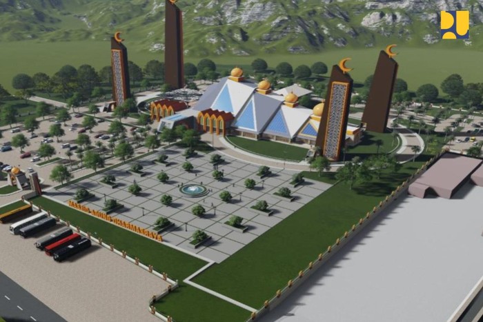 Masjid Agung Dharmasraya di Sumbar Diresmikan Masjid Agung Dharmasraya di Sumbar Diresmikan
