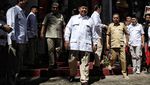 Momen Prabowo Resmikan Kantor Pemenangan Capres 2024