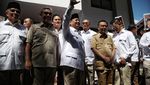 Momen Prabowo Resmikan Kantor Pemenangan Capres 2024