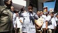 Momen Prabowo Resmikan Kantor Pemenangan Capres 2024