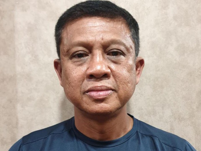 Penampakan Kombes Yulius Bambang Karyanto usai ditangkap di kasus narkoba (dok.istimewa)