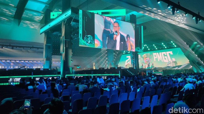 PMGC 2022, digelar di Jakarta. Menteri Pariwisata dan Ekonomi Kreatif, Sandiaga Uno, mengungkapkan kalau ini menjadi potensi kembangkan industri game.
