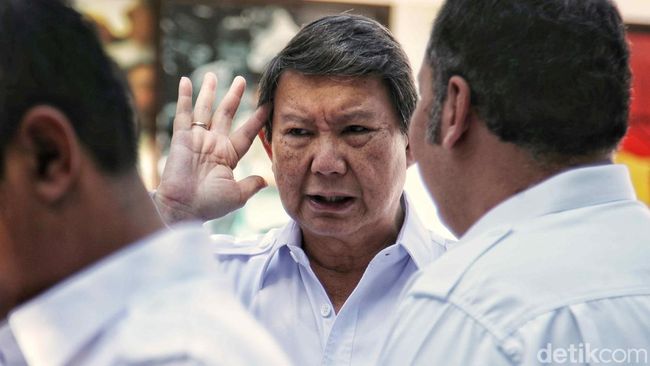 Potret Hashim Adik Prabowo Hadir di Peresmian Kantor Pemenangan Gerindra