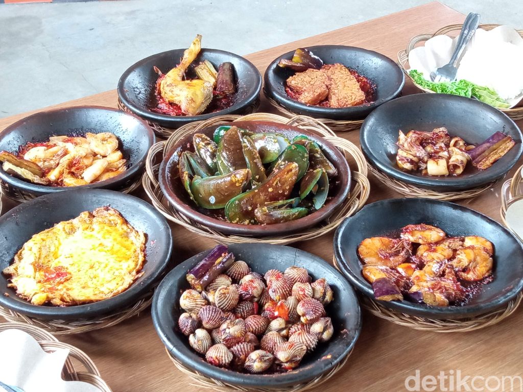 Sambal bakar seafood Cirebon