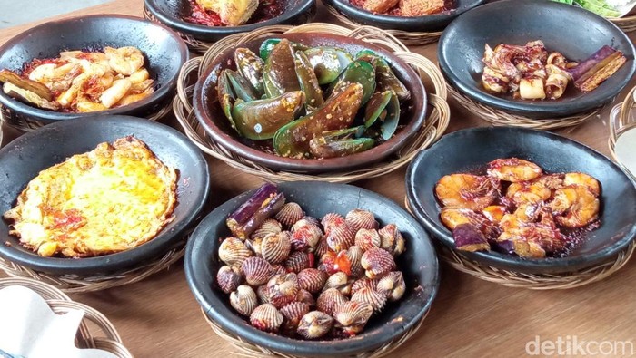 Sambal bakar seafood Cirebon