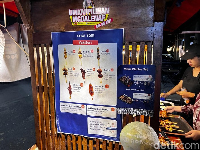 Viral Gerobak Angkringan Sate Jepang di Bekasi, Ini Menunya Viral Gerobak Angkringan Sate Jepang di Bekasi, Ini Menunya