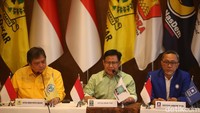 Hasil pertemuan itu delapan parpol sepakat menolak sistem proporsional tertutup di Pemilu 2024. 