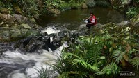 Adalah air terjun Jambu Layu, yang pernah eksis di era generasi 90-an namun sekarang sepertinya mulai jarang pengunjung.