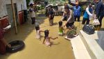 Potret Banjir Rendam Blega Bangkalan