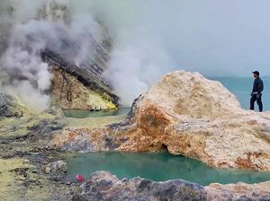 Pakar Sebut Peningkatan Aktivitas Vulkanik Gunung Ijen Seperti Merebus Air