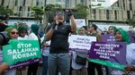 Aksi Emak-emak Suarakan Perlindungan Anak di CFD