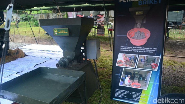 Mesin pengolah sampah dari Sungai Citarum inovasi Kodam III Siliwangi