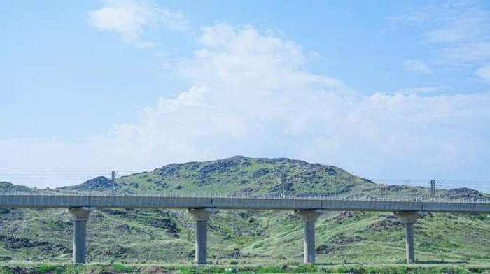 Pegunungan Makkah Al-Mukarramah di Arab Saudi menghijau