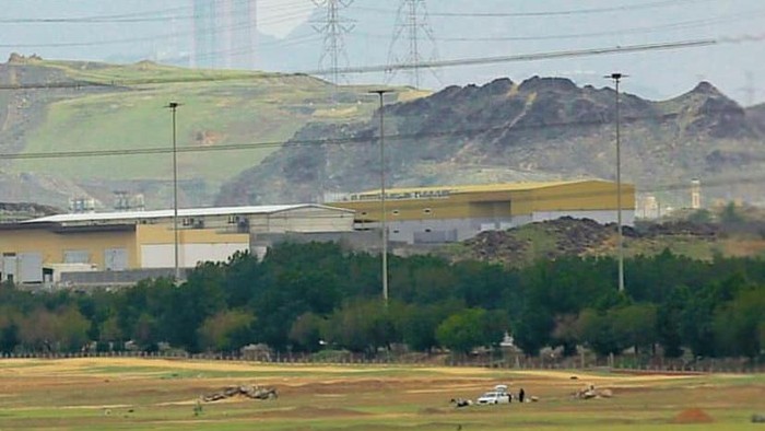 Pegunungan Makkah Al-Mukarramah di Arab Saudi menghijau Pegunungan Makkah Al-Mukarramah di Arab Saudi menghijau