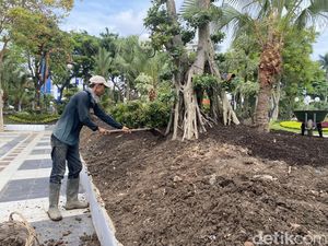 Taman Balai Kota Surabaya Tetap Akan Dibuka Meski Sempat Ada Temuan Granat