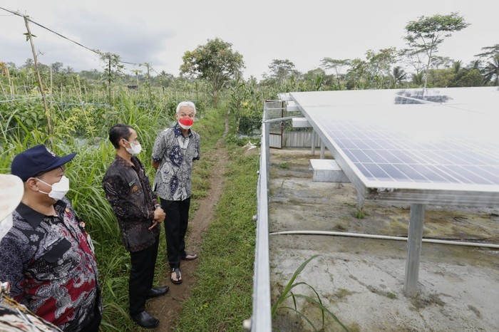 Pompa Air Tenaga Surya dari Ganjar Bantu Panen Petani di Purworejo