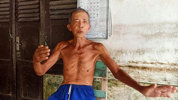 Salah satu panglingsir makepung di Jembrana, I Ketut Keca.