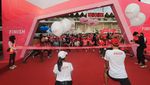 Semangat 4.000 Peserta Ikut Festival Olahraga dan Musik di Jakarta