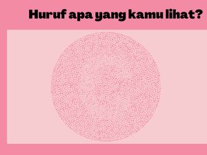 Huruf Apa Saja yang Terlihat? Tampak Samar Tapi Harusnya Mudah Dijawab