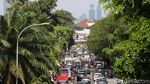 Jalan Basuki Rahmat Arah Tebet Macet, Ini Penampakannya