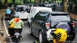 Penampakan Arus Lalu Lintas di Jalan Veteran Jaksel Pagi Ini
