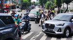 Penampakan Arus Lalu Lintas di Jalan Veteran Jaksel Pagi Ini