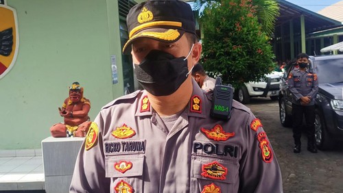 Kapolres Karangasem, AKBP Ricko AA Taruna.