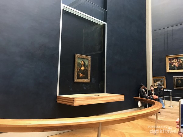 Lukisan Monalisa karya Leonardo da Vinci ini pernah dicuri dari Louvre sekitar tahun 1911.