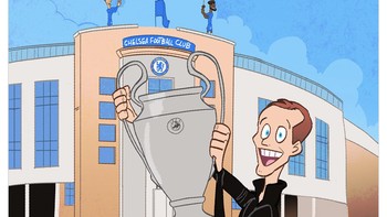 Meme yang menyebut bahwa kesalahan besar Chelsea adalah memecat Thomas Tuchel. Foto: Twitter