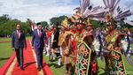 Momen Jokowi Sambut PM Malaysia Anwar Ibrahim di Istana Bogor