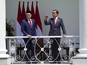 Jokowi Dorong Urusan Perbatasan Disepakati, Anwar Ibrahim Beri Syarat Ini