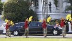 Momen Jokowi Sambut PM Malaysia Anwar Ibrahim di Istana Bogor