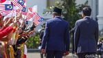 Momen Jokowi Sambut PM Malaysia Anwar Ibrahim di Istana Bogor