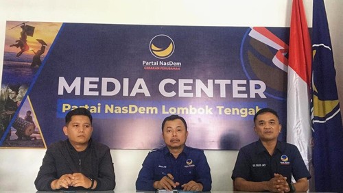 Ketua DPD NasDem Lombok Tengah Ahmad Samsul Hadi menarget 80 persen suara untuk Anies Baswedan pada Pilpres 2024, Senin (9/1/2023).