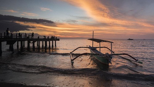 Pantai Lovina, Buleleng, Bali.