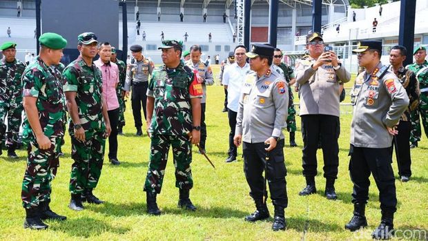 pengamanan kunjungan jokowi ke banyuwangi