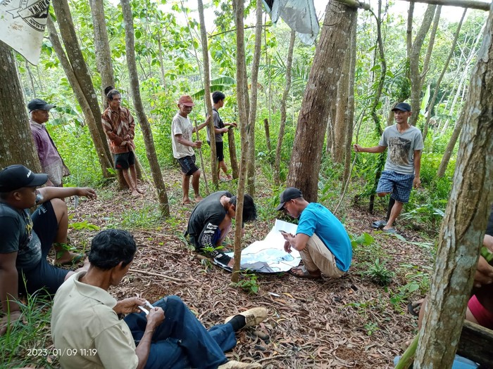 Pengukuran Jarak Aman Penambangan