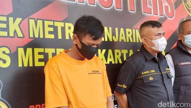Polisi merilis kasus pria bakar mantan istri di Penjaringan Jakarta Utara