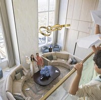 Menurut situs Four Seasons, hanya ada Kingdom Suite di hotel tersebut, yakni di lantai 48 dan 50. Masing-masing memiliki dua lantai. Dengan luas 365 meter persegi, kediaman barunya ini cocok untuk keluarga Ronaldo dan kekasihnya, Georgina Rodriguez, yang memiliki empat anak. (Foto: Dok. Four Seasons)