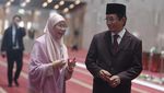 Senangnya Istri PM Malaysia Saat Nikmati Keindahan Masjid Istiqlal
