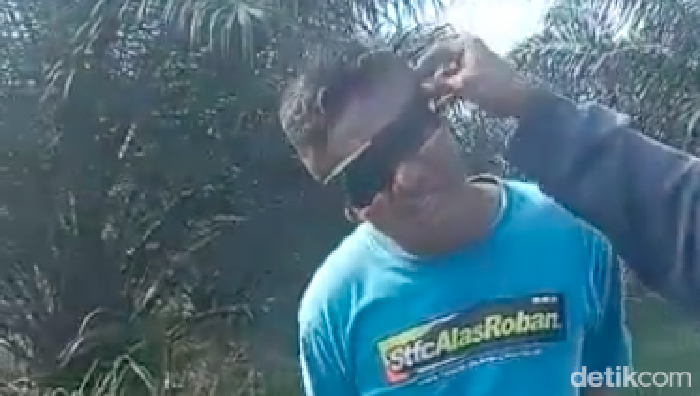 Seorang sopir truk di Muba, Sumsel dibegal, diikat lalu dibuang ke kebun sawit.