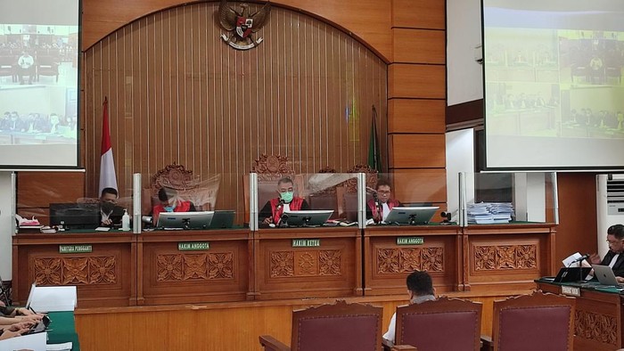 Sidang pemeriksaan Kuat Maruf sebagai terdakwa (Wilda-detikcom)