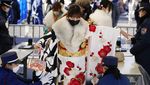 Suka Cita Gadis-gadis Jepang Rayakan Hari Kedewasaan